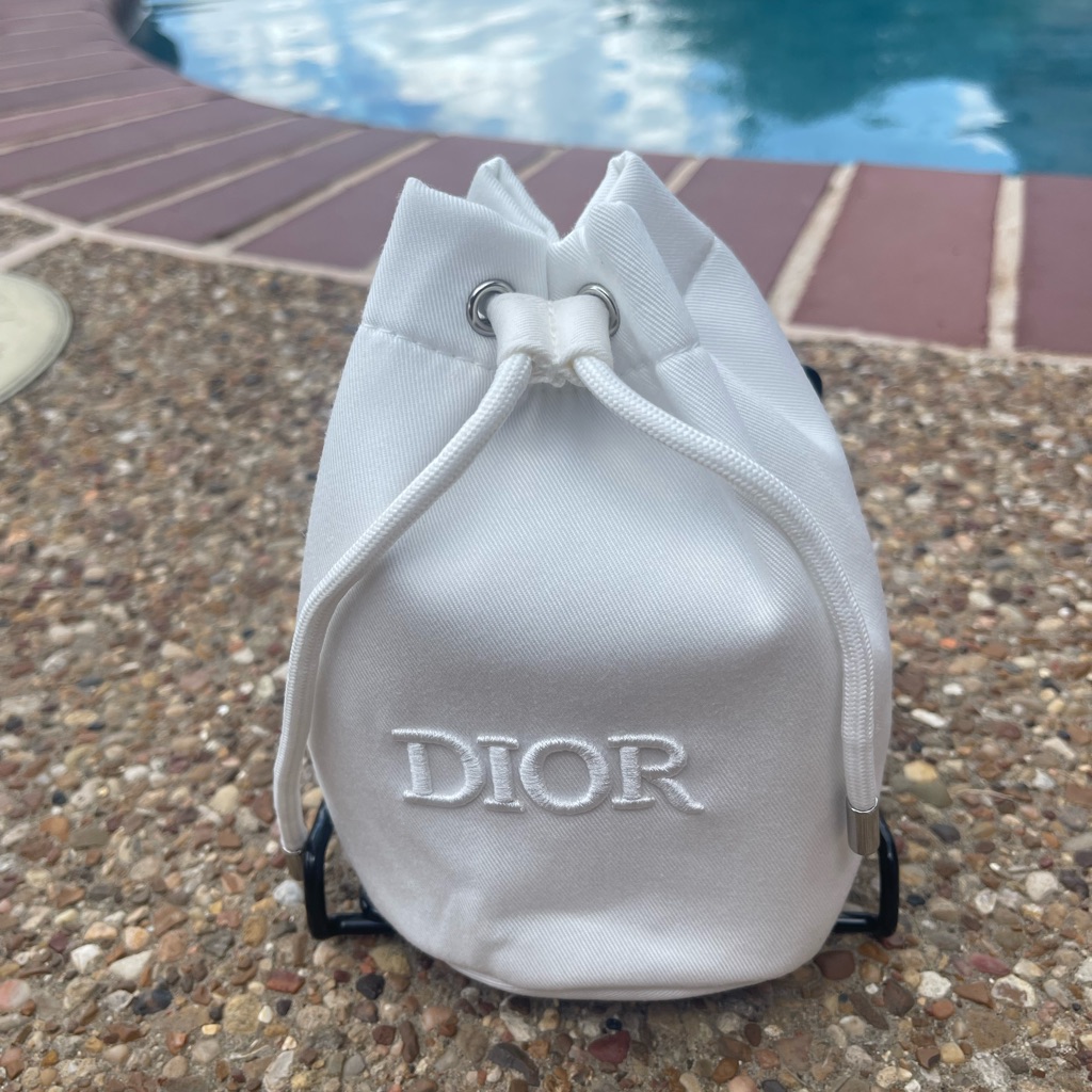 Dior White Beauty Pouch